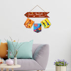 Artvibes Wall Hanging Home Decorative Wall Art for Living room | Bedroom | Gifts | Wall Hanger for Decoration | Modern Decor | Artwork | Wall Sculpture | Signs & PlaquesArt Print (WH_6413NR)