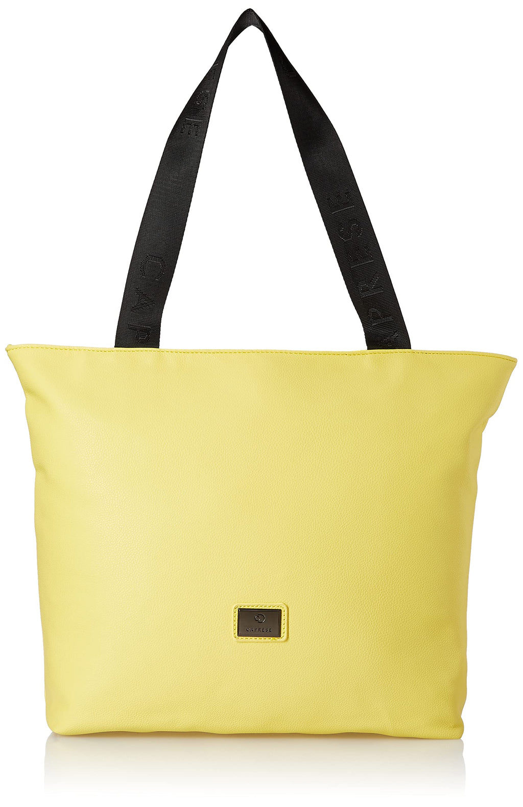 Caprese Macy Women's Tote Large Yellow & Black