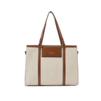 Lino Perros Monroe Cora Off-White Tote Bag
