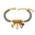 Panchmasi Rakhi Pregnancy Protection Bracelet with Evil Eye & Cowrie Shell