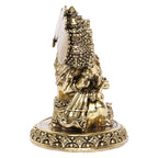 SVARUP Brass Panchmukhi Ganesh Lord Ganesha Murti for Home, Living Room, Office Decor Showpiece for Decoration, Gift 5.5 Inch