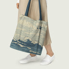 The Purple Tree Beach Dreams Tote Bag with Ocean Theme for Women - 1 Pc, Woman Tote Bag, Eco Friendly Tote Bags, Underwater Wonder Tote Bag, Gifts For Women