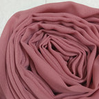 Trending Plain Chiffon Georgette Fancy Hijab/Scarves/Shawl/Stoles/Duppatta Combo of 3 Muslim Women Malaysian Soft College Girls Abaya Scarf Collection (Wine, Maroon, Nude pink)