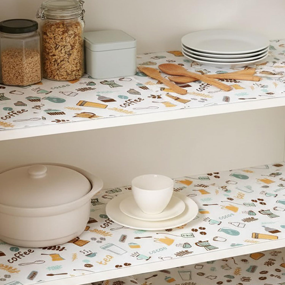 Trendy Home Anti-Slip Mat 45 cm x 5 m for Drawers, Fridge & Shelf Liners Kafalo