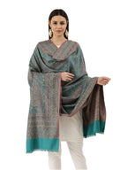 Pashmoda Women Noor Kashmiri Royal Paisley Design Jamawar Shawl (Size: 101 X 203 Cms)