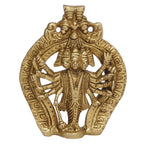 ARTVARKO Panchmukhi Hanuman Brass Wall/Door Hanging Bajrangbali Idol Entrance for Home Office 5 Inches