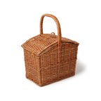 Multi-Purpose Wicker Picnic Basket for Outdoor Meals, Snacks & Food Carry