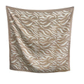CrossKulture Printed Poly Silken feel Scarf Stole for Women | Stylish, Soft, & Lightweight | Satin Feel Neck, Hair & Head Scarf for Women | Square Silk Stole for Handbag (Colour74)