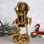 ARTVARKO Brass Kali Maa Statue Murti Religious Figurines for Temple & Home Décor.