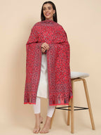 Pashmoda Women Dastaan Woven Design Jamawar Shawl (Size 101X203 CM)
