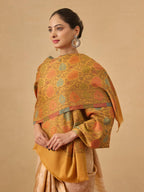 Pashmoda Women Nazrana Kashmiri Jamawar Woven Design Shawl (Size: 40x80in, 101x203cm) SECS57