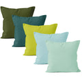 Encasa XO Cushion Covers, No Inserts, Cotton Throw Pillow Cases