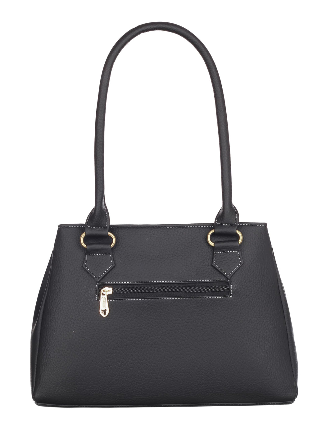 Fostelo Women's Maria Satchel Tote Handbag for Women | Ladies Purse | Stylish Shoulder Bag | Gift For Women | Black