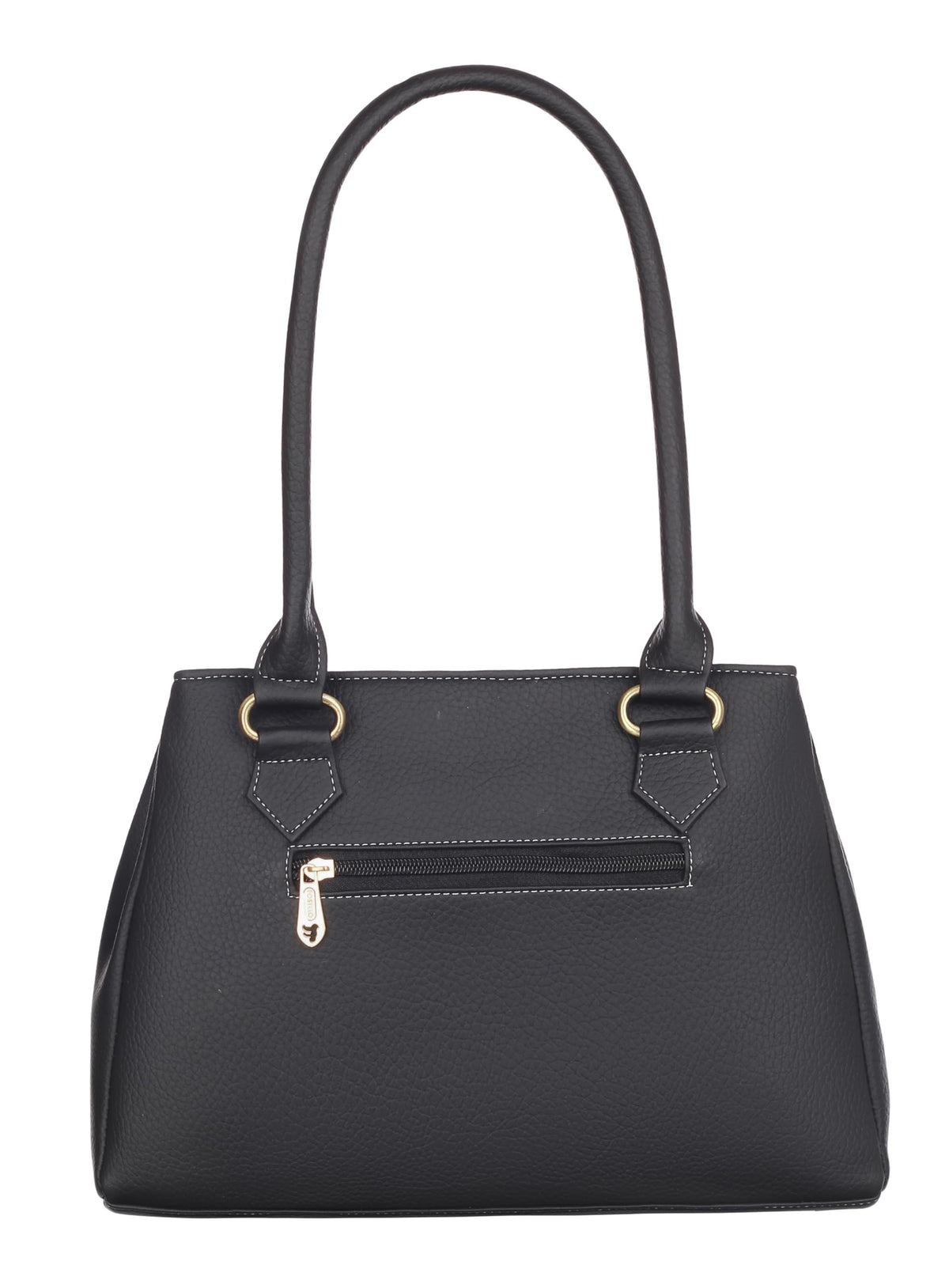 Fostelo Women's Maria Satchel Tote Handbag for Women | Ladies Purse | Stylish Shoulder Bag | Gift For Women | Black