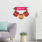 Artvibes Wall Hanging Home Decorative Wall Art for Living room | Bedroom | Gifts | Wall Hanger for Decoration | Modern Decor | Artwork | Wall Sculpture | Signs & PlaquesArt Print (WH_6417NR)