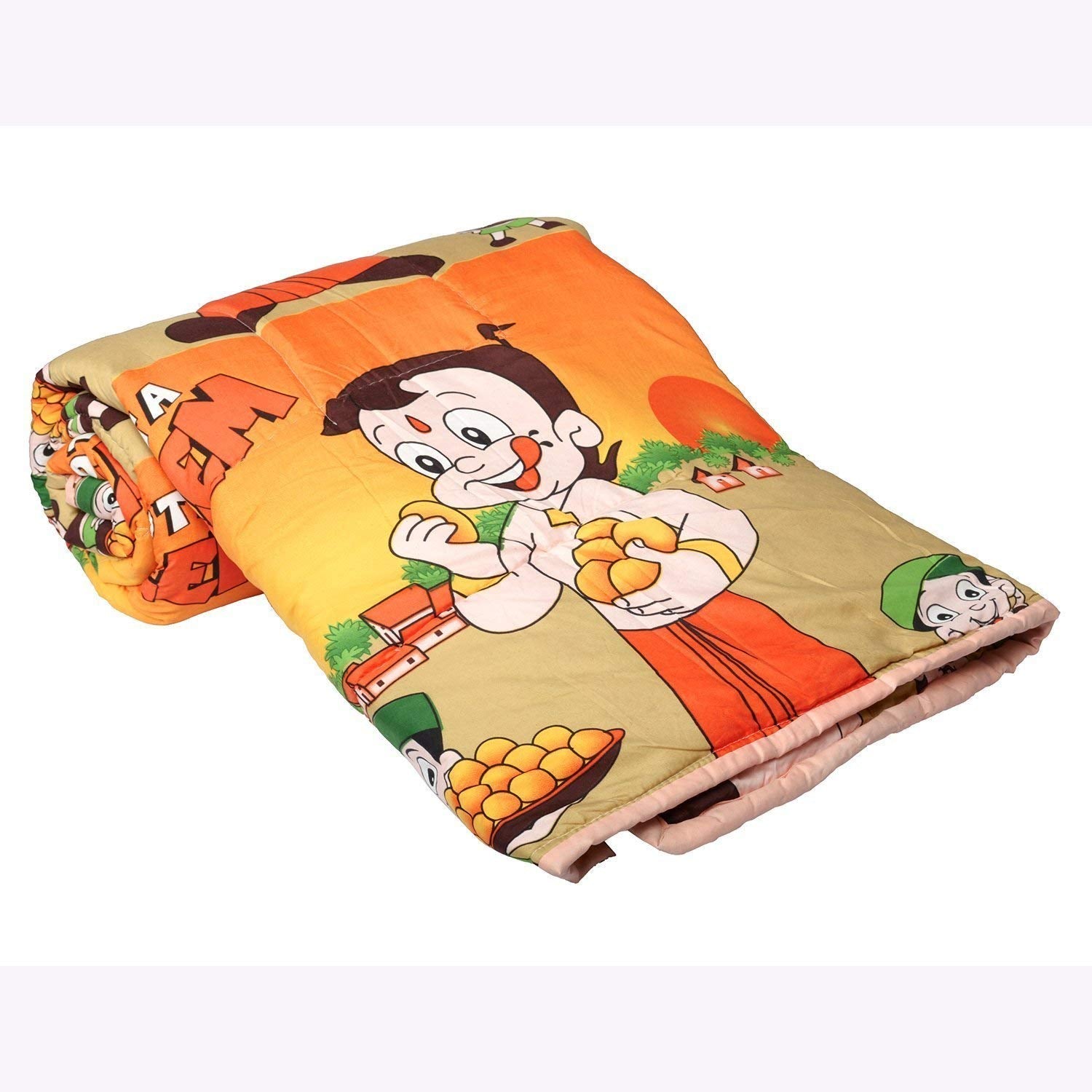WONDERLOOK Cartoon Kids Design Print Reversible AC Blanket | Dohar (Polycotton, (Design Print-6, Single) Kafalo