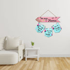 Artvibes Wall Hanging Home Decorative Wall Art for Living room | Bedroom | Gifts | Wall Hanger for Decoration | Modern Decor | Artwork | Wall Sculpture | Signs & PlaquesArt Print (WH_6403NR)
