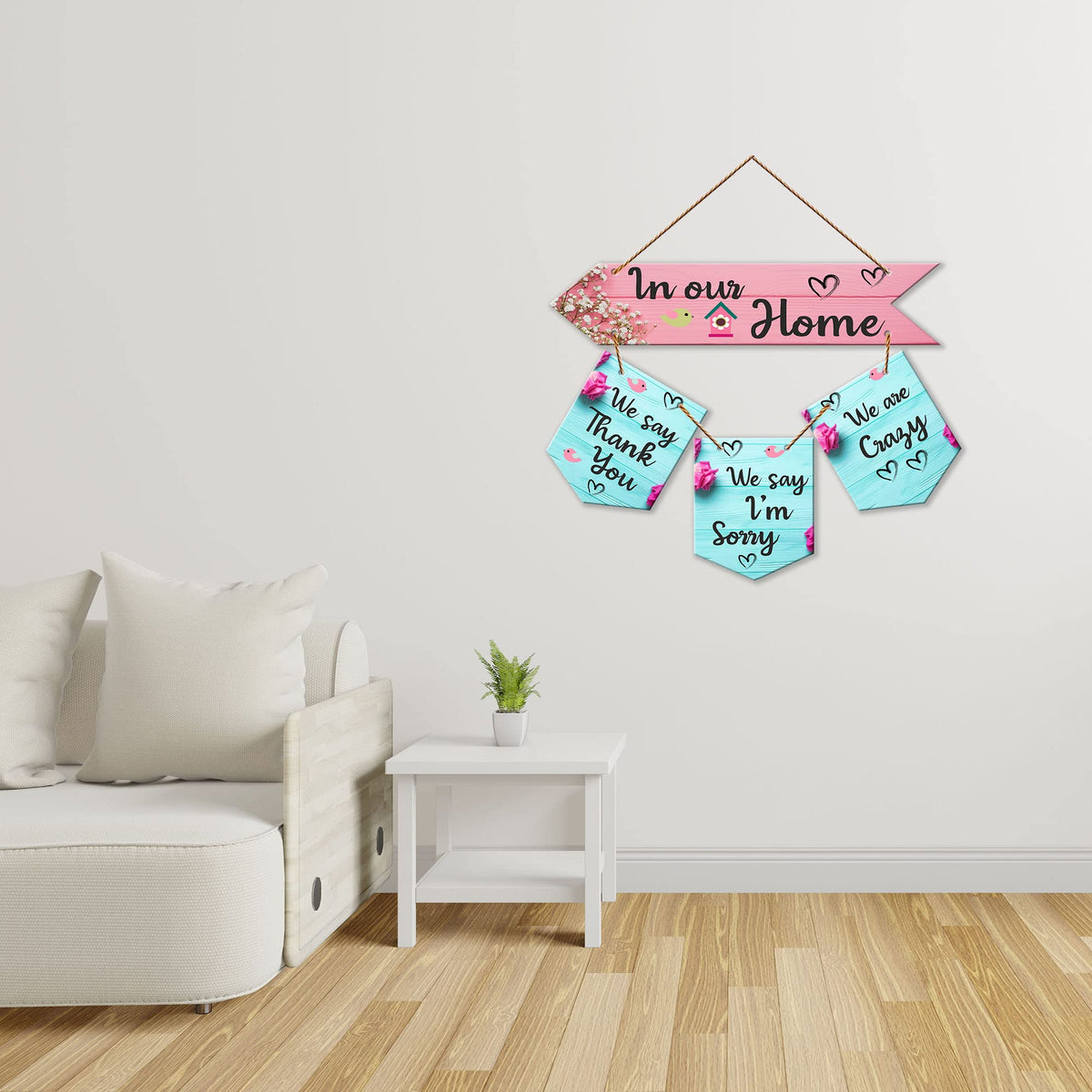Artvibes Wall Hanging Home Decorative Wall Art for Living room | Bedroom | Gifts | Wall Hanger for Decoration | Modern Decor | Artwork | Wall Sculpture | Signs & PlaquesArt Print (WH_6403NR)