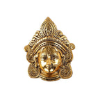 KridayKraft Durga Maa Face,Shero vali ma Metal face for Navratri Pooja,Temple Pooja,Decor Your Home & Office,Religious Idol Gift Article,Showpiece Figurines...