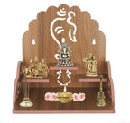 VINAYAK Home and Decor Wooden Home Temple,Versatile Wood Pooja Ghar, Blending Elegance with Functionality 160