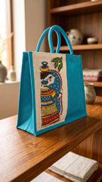 NEXUS Madhubani jute Bag