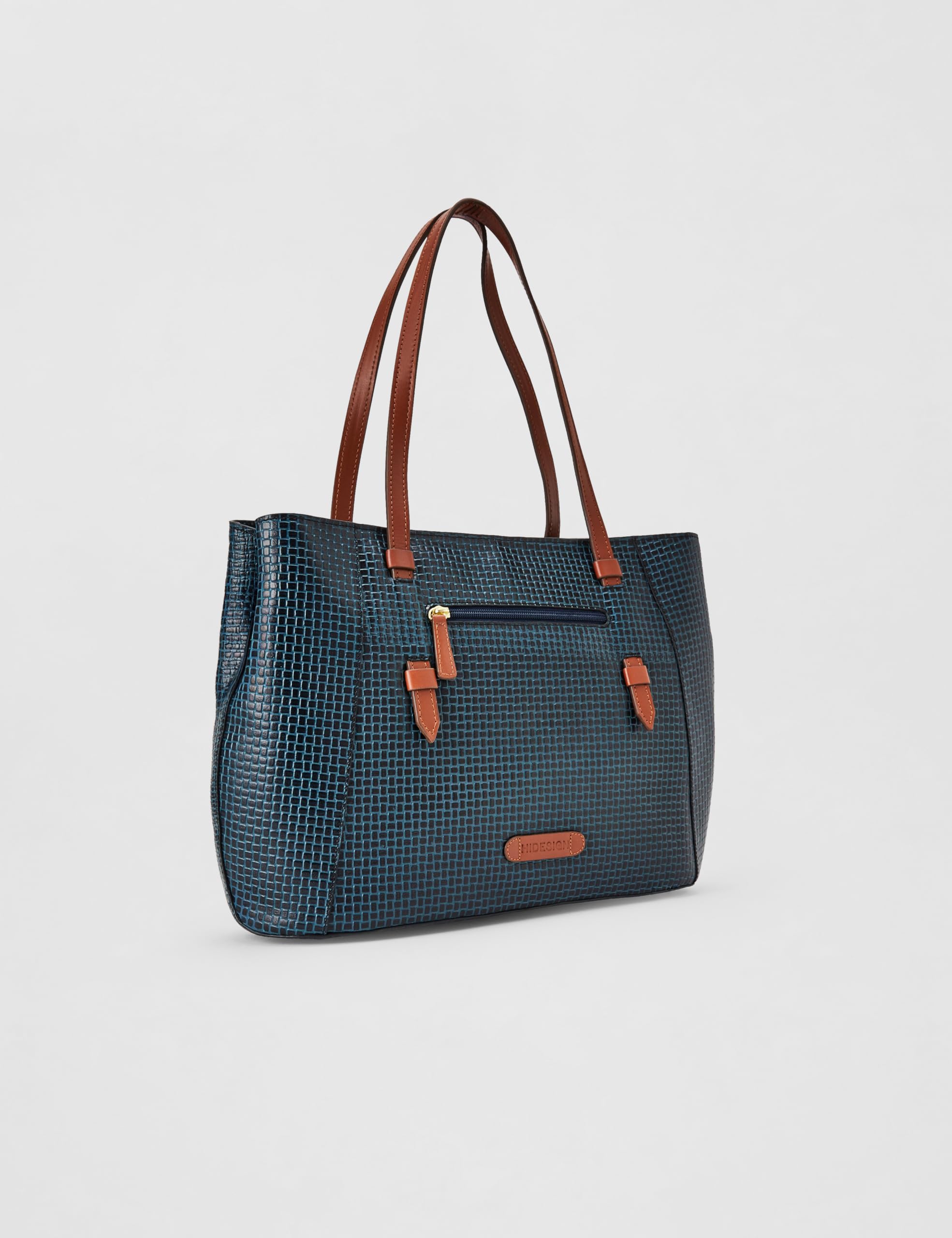 Hidesign Women Clutch (Blue)