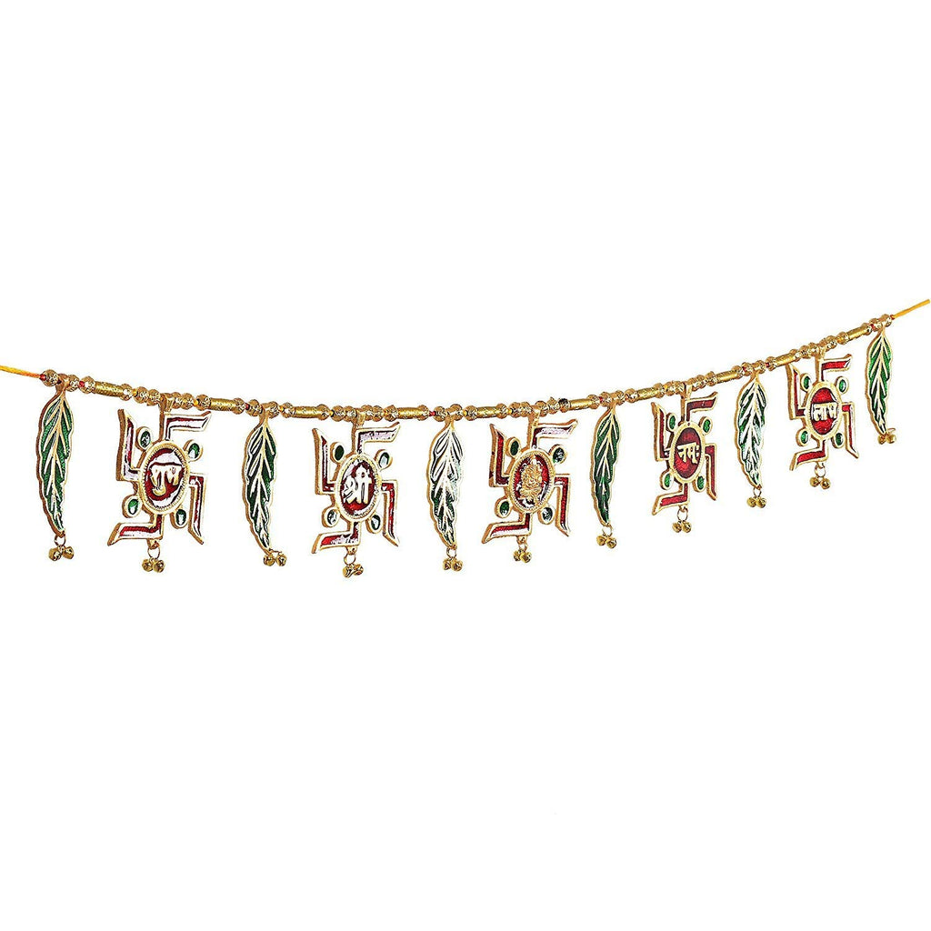 Prince Home Decor & Gifts Metal 36-inch Decorative Ethnic Bandarwal Toran Door Hangings