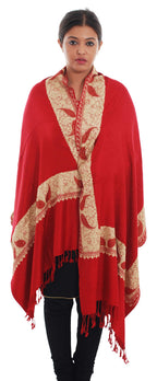 Japroz Women's Stole (red)