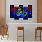 VIBECRAFTS 5 Piece Premium Wall Painting For Home|Office|Living Room|Gift (PTVC5Pcs3_7508) (Multi 5)