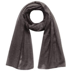 Lina & Lily Solid Shimmer Sparkle Glitters Sheer Maxi Shawl Head Scarf Hijab (#4 TAUPE)