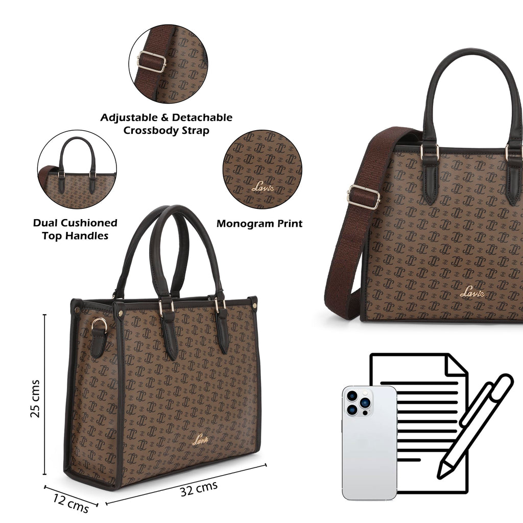 Lavie Women's Mono LL Melissa Satchel | Ladies Purse Handbags | Gift for Women