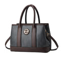SYGA Women's Handbag | Tote Bag with Dual Tone Ribbed Texture | Elegant Shoulder Bag for Office & Casual Use(Gray)