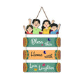 Artvibes Home Quote Wooden Wall Hangings Decor For Home | Living Room | Quotes Decor Item | Home Quotes Wall Hanging | Modern Decor Items | Wall Poster | Artworks Hangings | Unique Gift (WH_6907N)