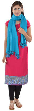 JAPROZ Women's Shawl (Blue)