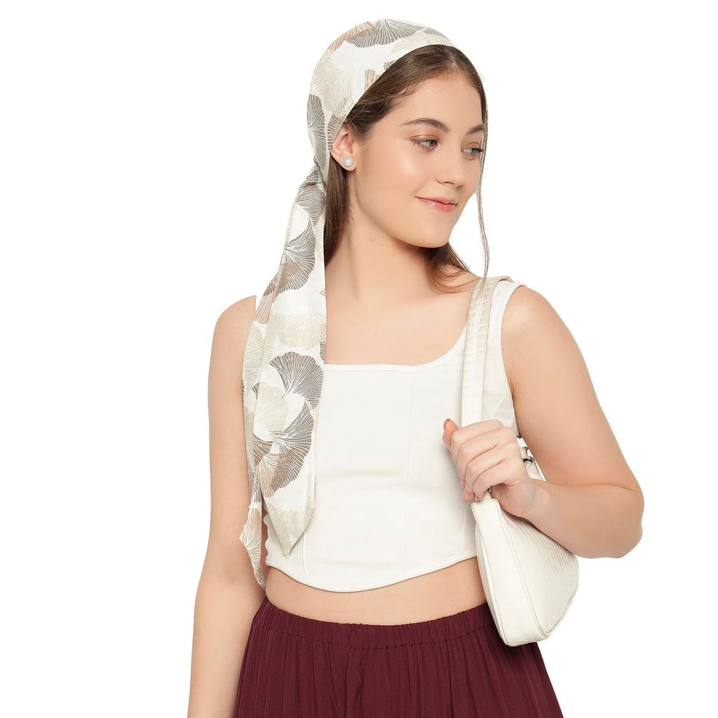 The Headscarves Premium Cotton Printed Headscarf for Women – Soft Chemo Headwear, Stylish Hijab Cap, Breathable Headwrap for Hair Loss, Modest Fashion Scarf & Cancer Turban