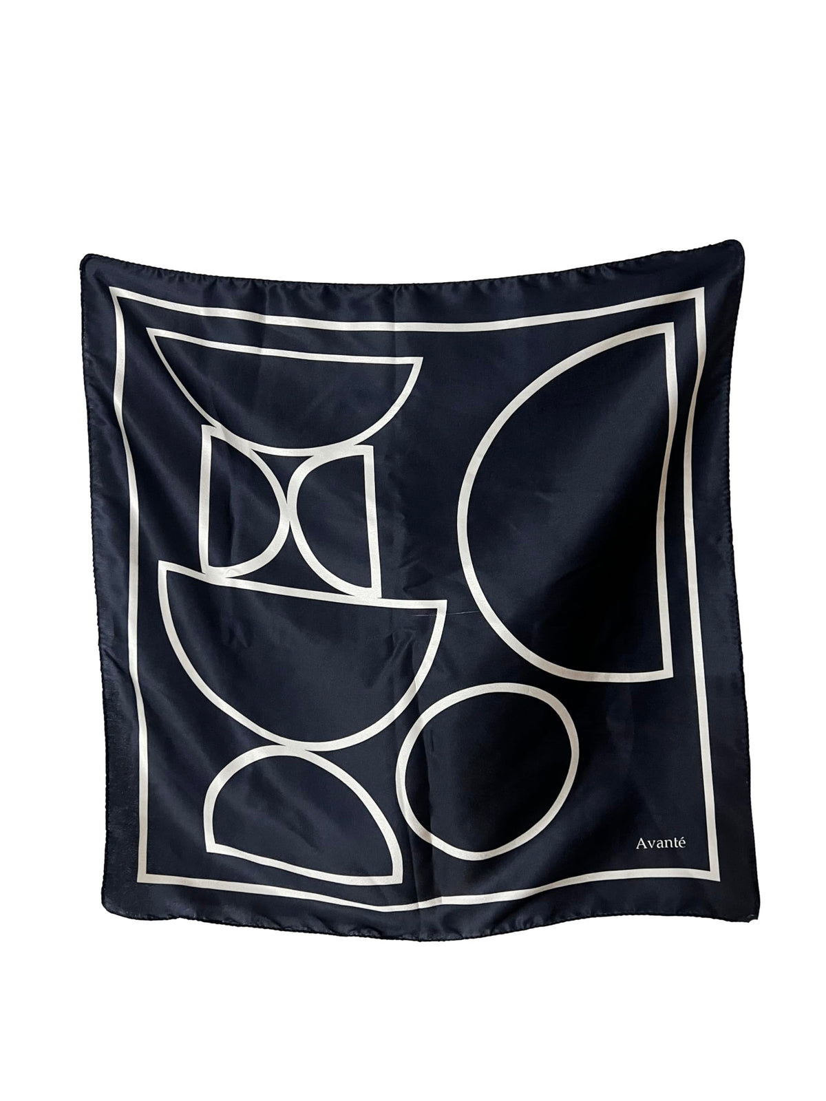 NK Textiles Women's Floral Geometric Drawing Printed Square New York Style Satin Head Scarf - Neck Scarf (22x22) (3-Piece Set)