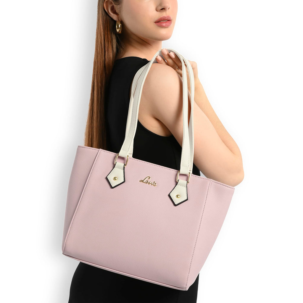 Lavie Pastel Women's Gracie Tote Bag | Tote Bag for Work | Ladies purse | Stylish Shoulder Bag | Gift for Women