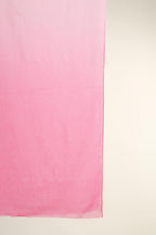 VERAME Cotton Ombre Shaded Scarf for Women & Men – Lightweight Breathable Summer Stole, Soft Stylish Unisex Wrap (PINK)