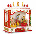 Kamdhenu art and craft Wooden Temple/Home Temple/Pooja Mandir/Pooja Mandap/Temple for Home (Bal4)