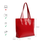 Fastrack Party Tote Bag for Women, Girls and Ladies | Large Tote Bag with Button Closure