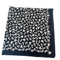 CrossKulture Printed Poly Silken feel Scarf Stole for Women | Stylish, Soft, & Lightweight | Satin Feel Neck, Hair & Head Scarf for Women | Square Silk Stole for Handbag (Colour77)