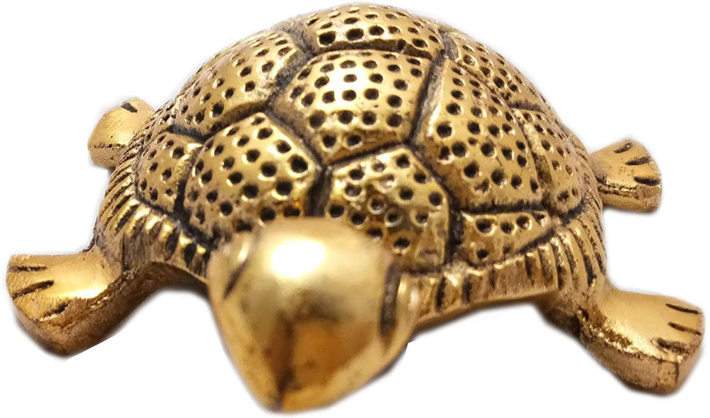 KridayKraft Kachhua (Turtle) with Glass Plate for Vastu Feng Sui,Kachua Yantra for Good Luck & Evil Eye Protection