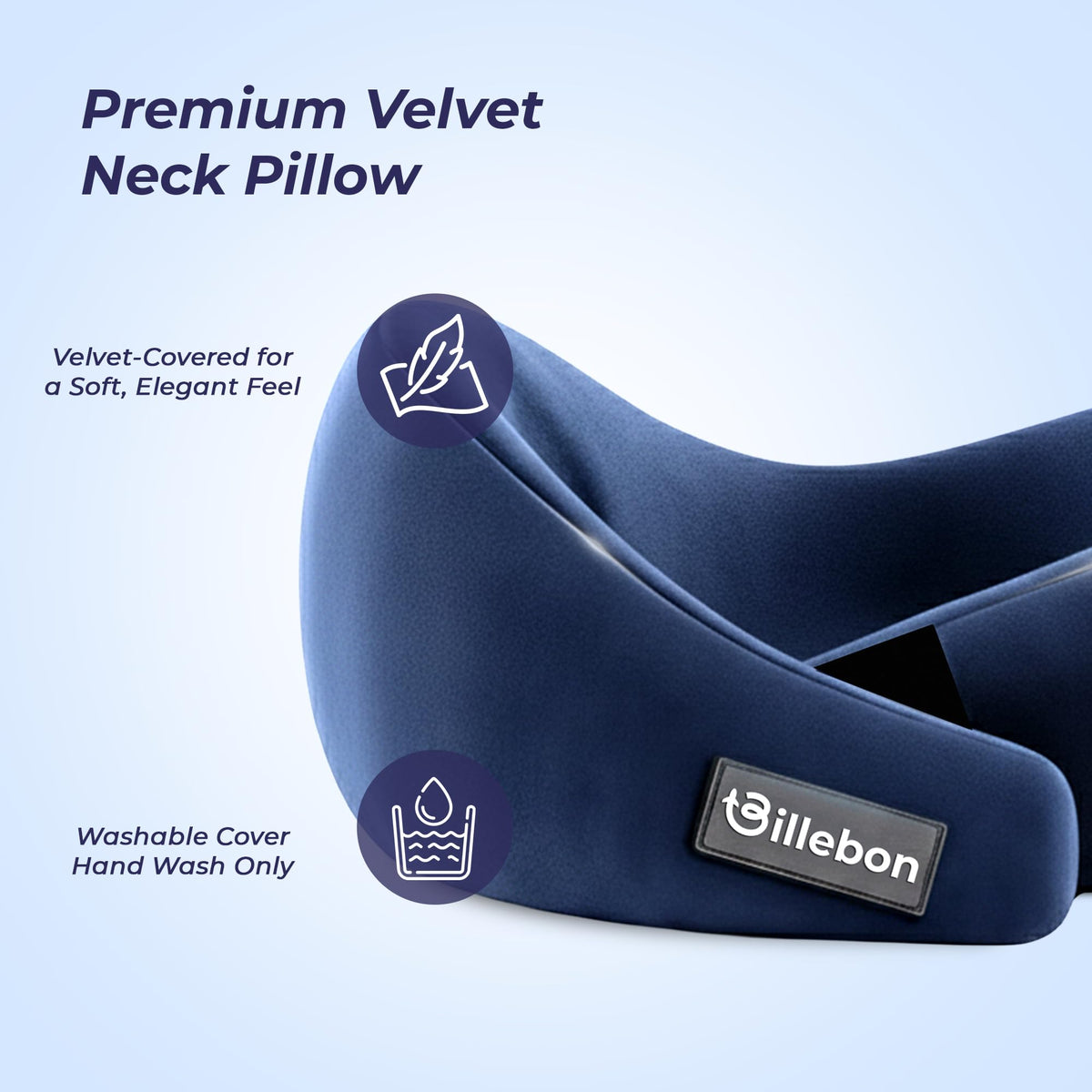 Frido Travel Comfort Combo | 3D Blackout Eye Mask & Memory Foam Travel Neck Pillow with Free Pouch for Men & Women | Perfect for Flights, Car, Train Travel | Lightweight, Black