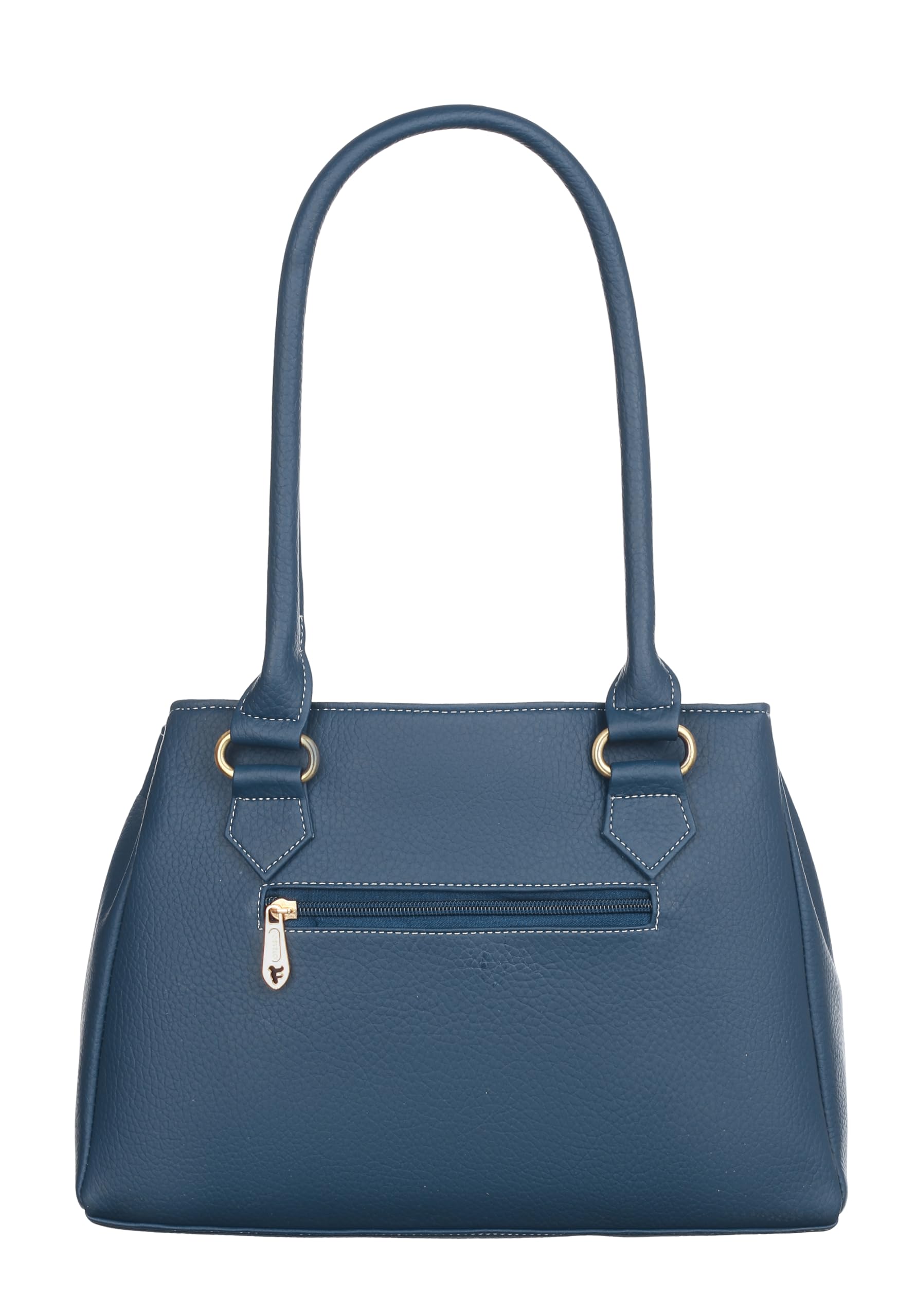 Fostelo Women's Maria Satchel Tote Handbag for Women | Ladies Purse | Stylish Shoulder Bag | Gift For Women | Blue