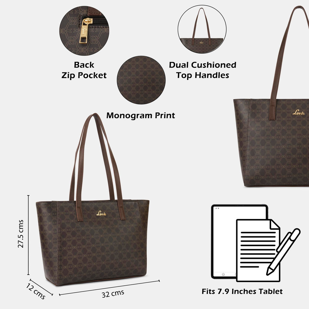 Lavie Women's Betula Tote Handbag | Ladies Purse Handbag | Bag for Women