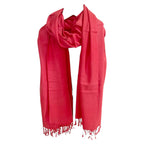 Graziemille Pure Pashmina For Women CORAL XL