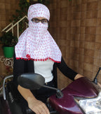 Switchon Export quality Cotton Innovative scarf Hijab for women with closer Hook and Loop Tape