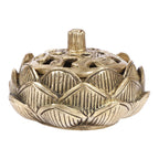 ARTVARKO Pure Brass Dhoop Dani, Temple Diya, Incense Burner,DHUNI, Incense Holder, Diwali Gift, Religious Decor Gift 3 Inch
