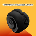 ONTREPID Travel Comfort Kit 3-in-1 – Neck Pillow, Eye Mask & Noise Cancelling Earplugs Set | Ergonomic Travel Pillow for Airplane, Car, Office Nap | Sleep Accessories for Long Flights
