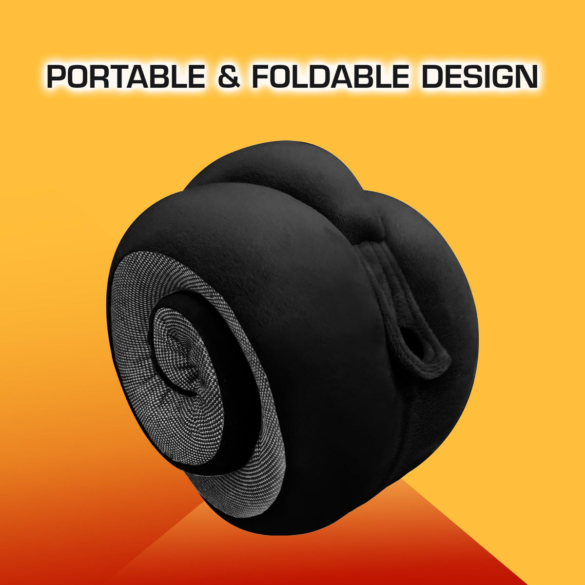 ONTREPID Travel Comfort Kit 3-in-1 – Neck Pillow, Eye Mask & Noise Cancelling Earplugs Set | Ergonomic Travel Pillow for Airplane, Car, Office Nap | Sleep Accessories for Long Flights